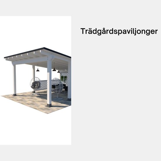 ❯ Trädgårdspaviljonger